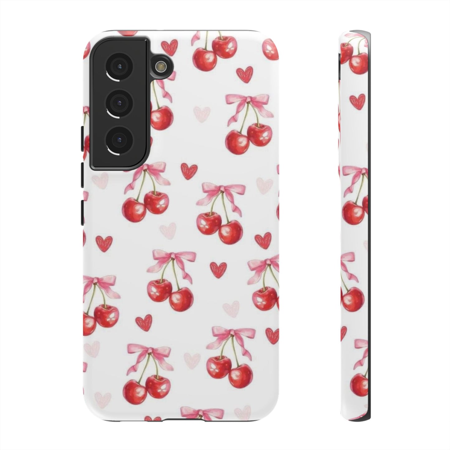 Cherry Coquette Cute Durable Tough Phone Case