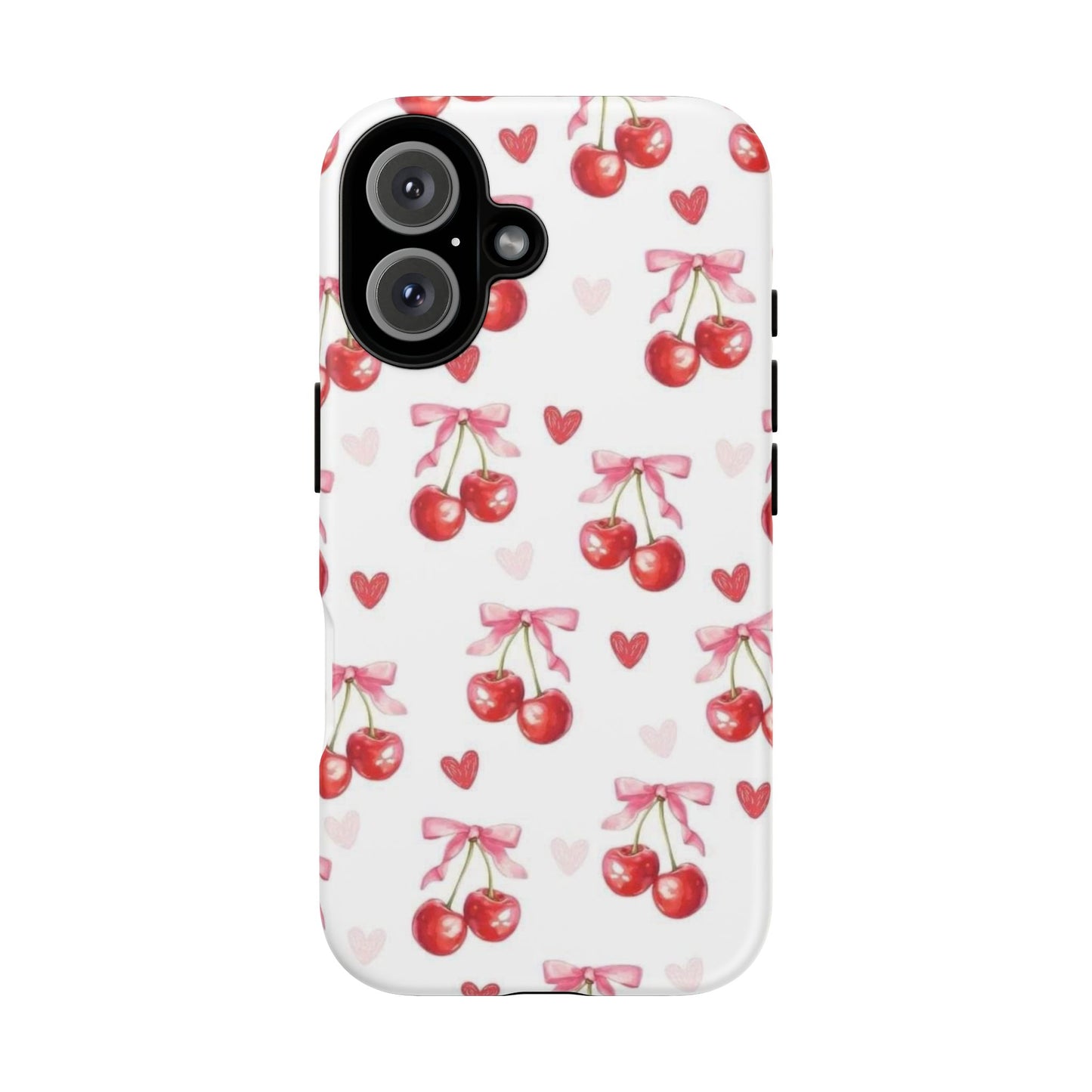 Cherry Coquette Cute Durable Tough Phone Case