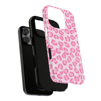 Pink Cheetah Print Phone Case for iPhone and Samsung