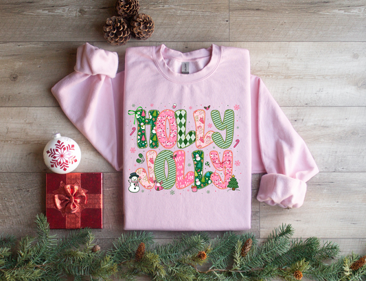 Holly Jolly Christmas Sweatshirt