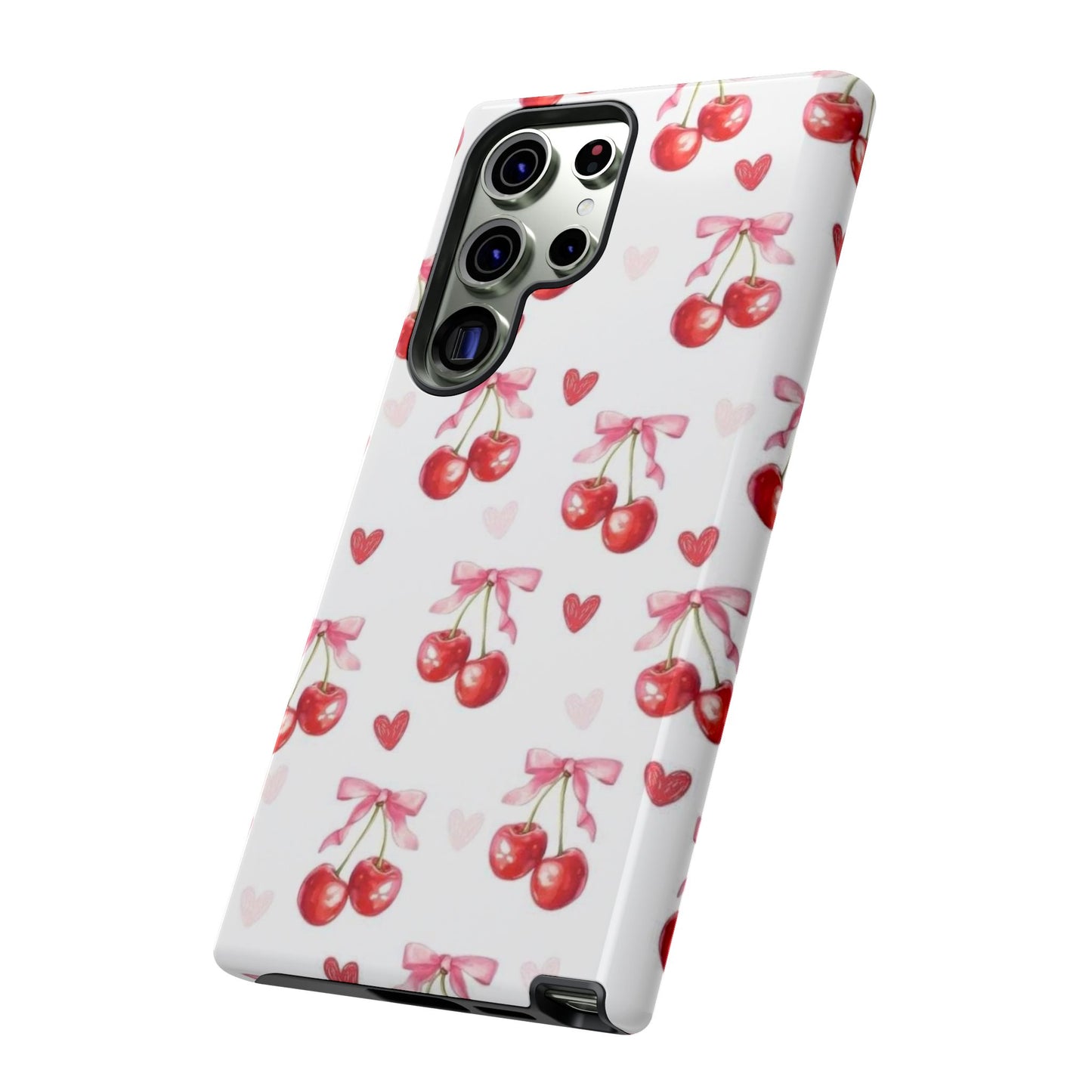 Cherry Coquette Cute Durable Tough Phone Case