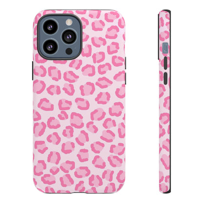Pink Cheetah Print Phone Case for iPhone and Samsung