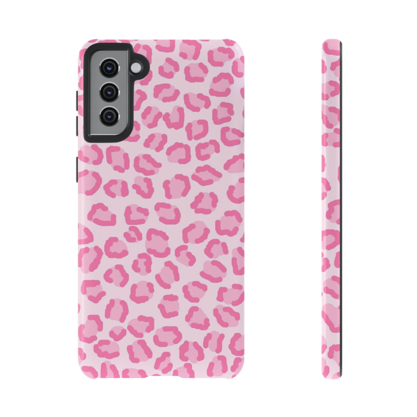 Pink Cheetah Print Phone Case for iPhone and Samsung