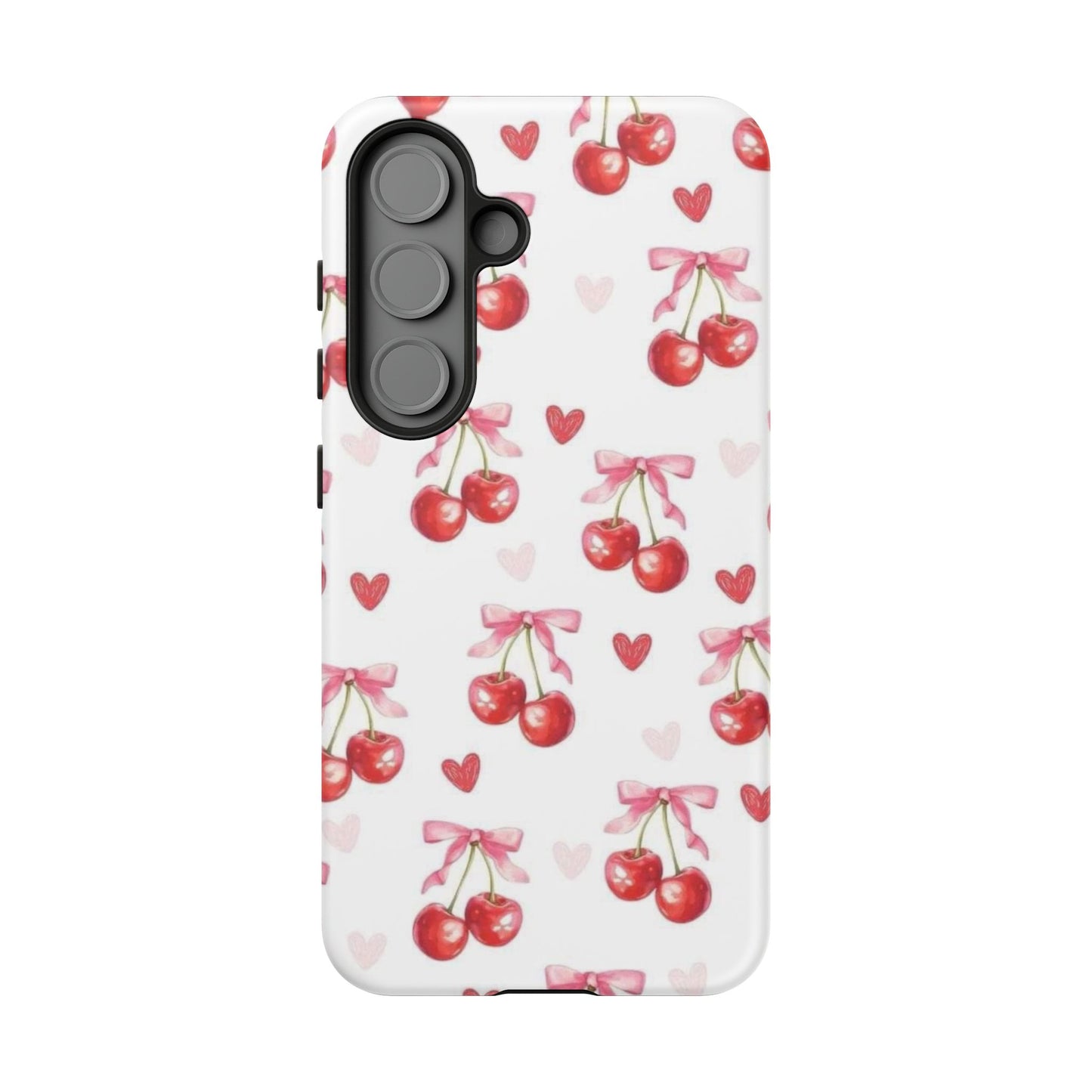 Cherry Coquette Cute Durable Tough Phone Case
