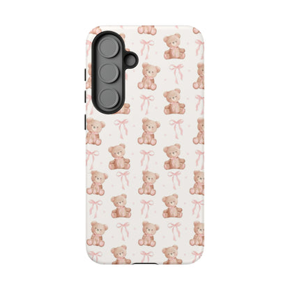 Coquette Teddy Bear Phone Case