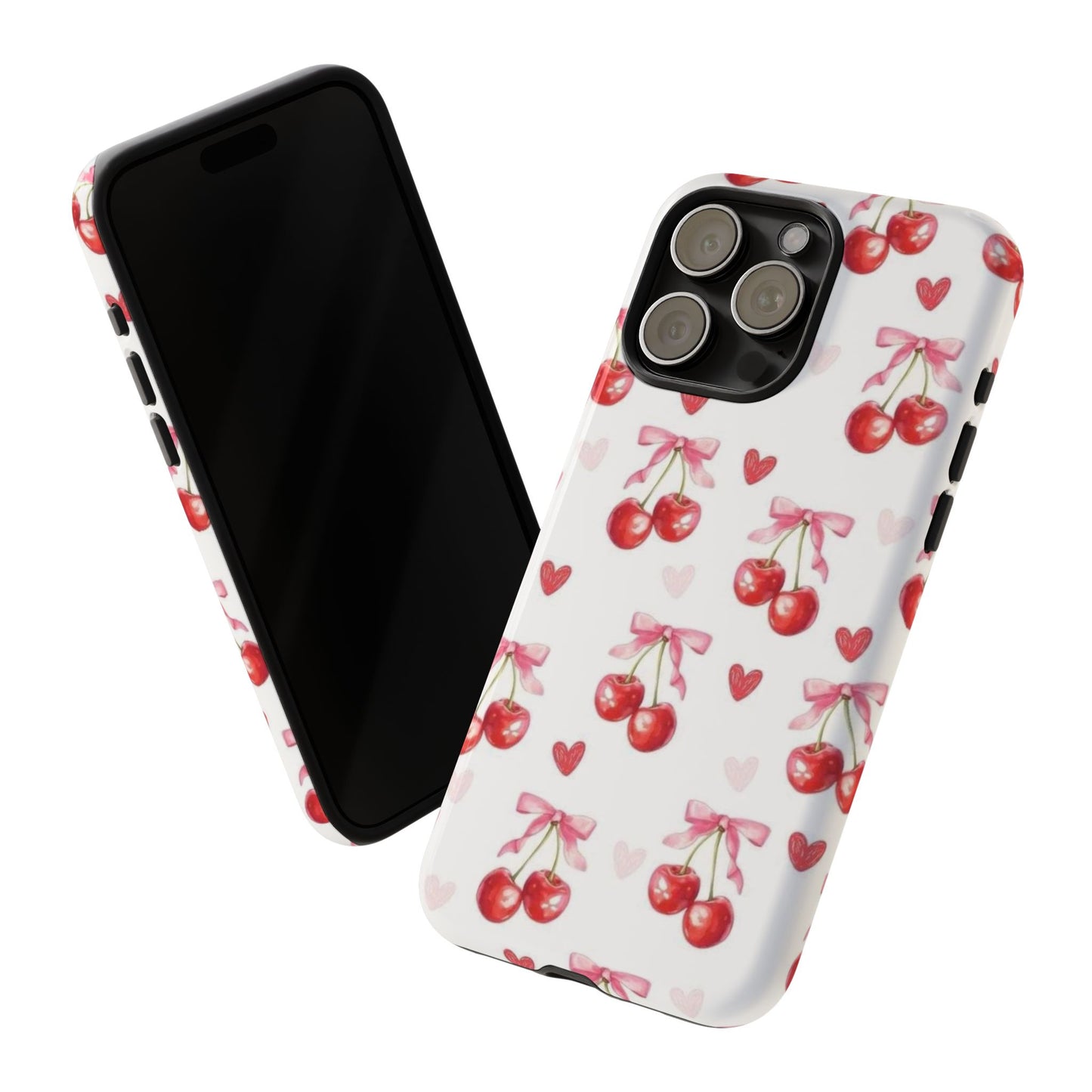 Cherry Coquette Cute Durable Tough Phone Case