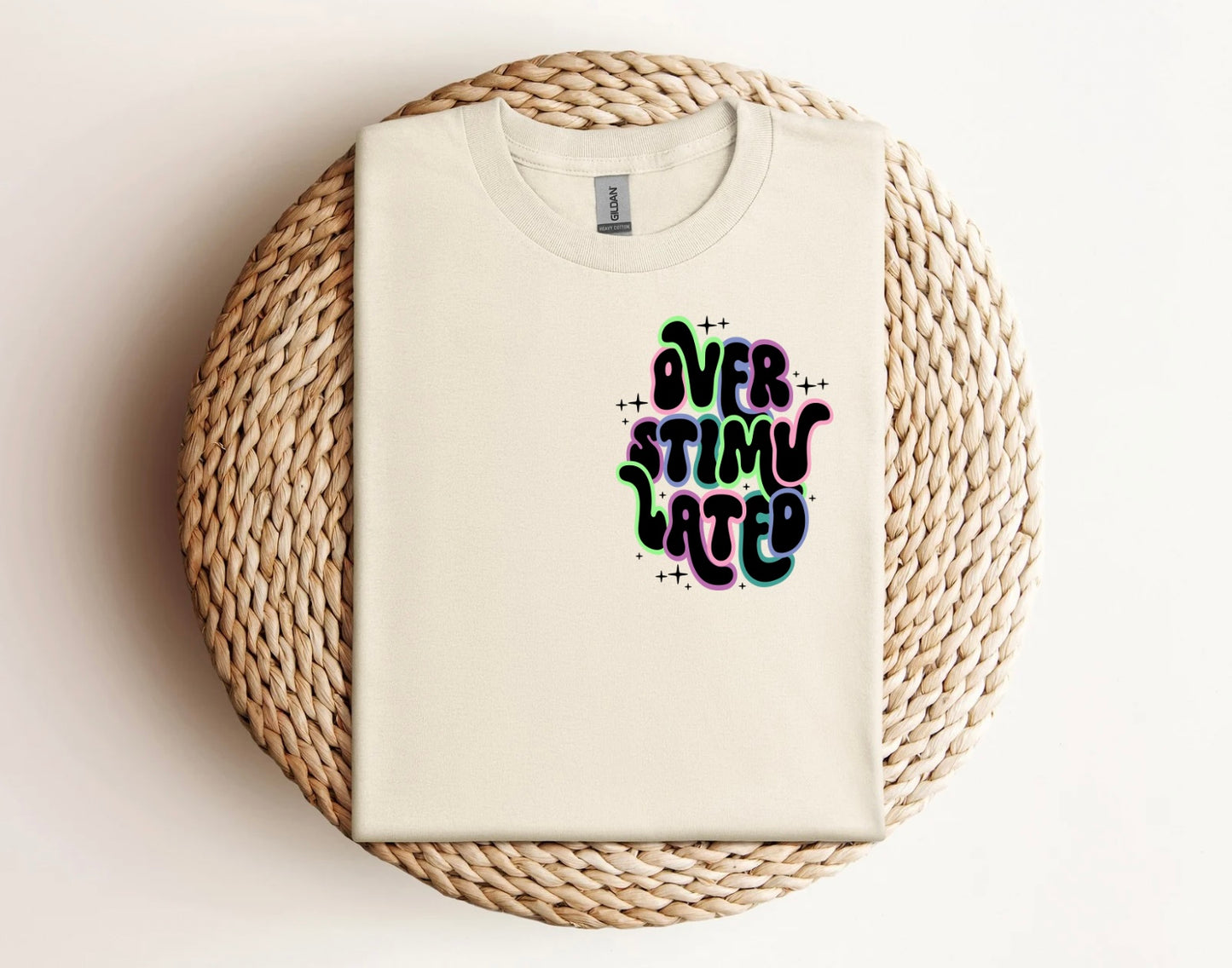 Overstimulated Neon Shirt