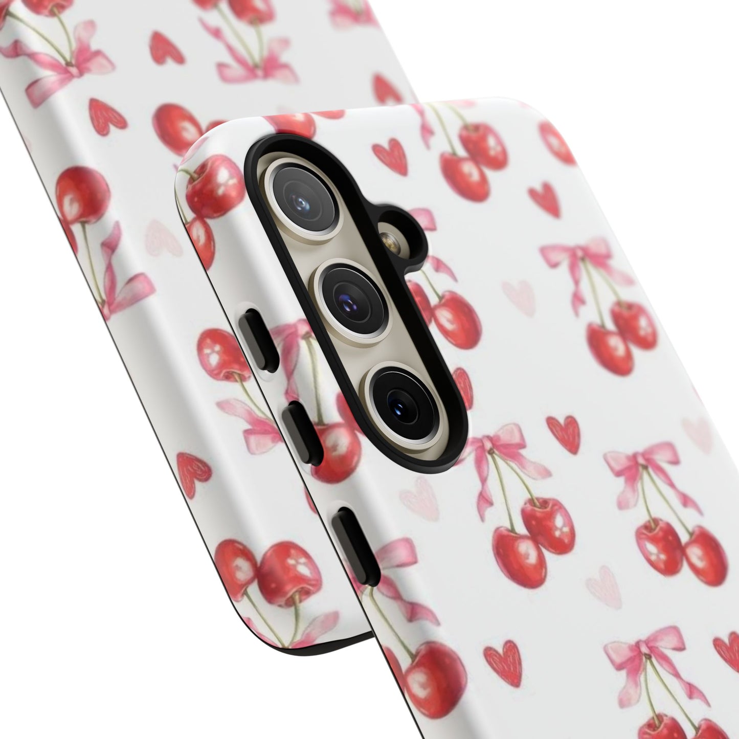 Cherry Coquette Cute Durable Tough Phone Case