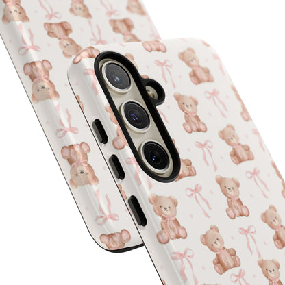 Coquette Teddy Bear Phone Case