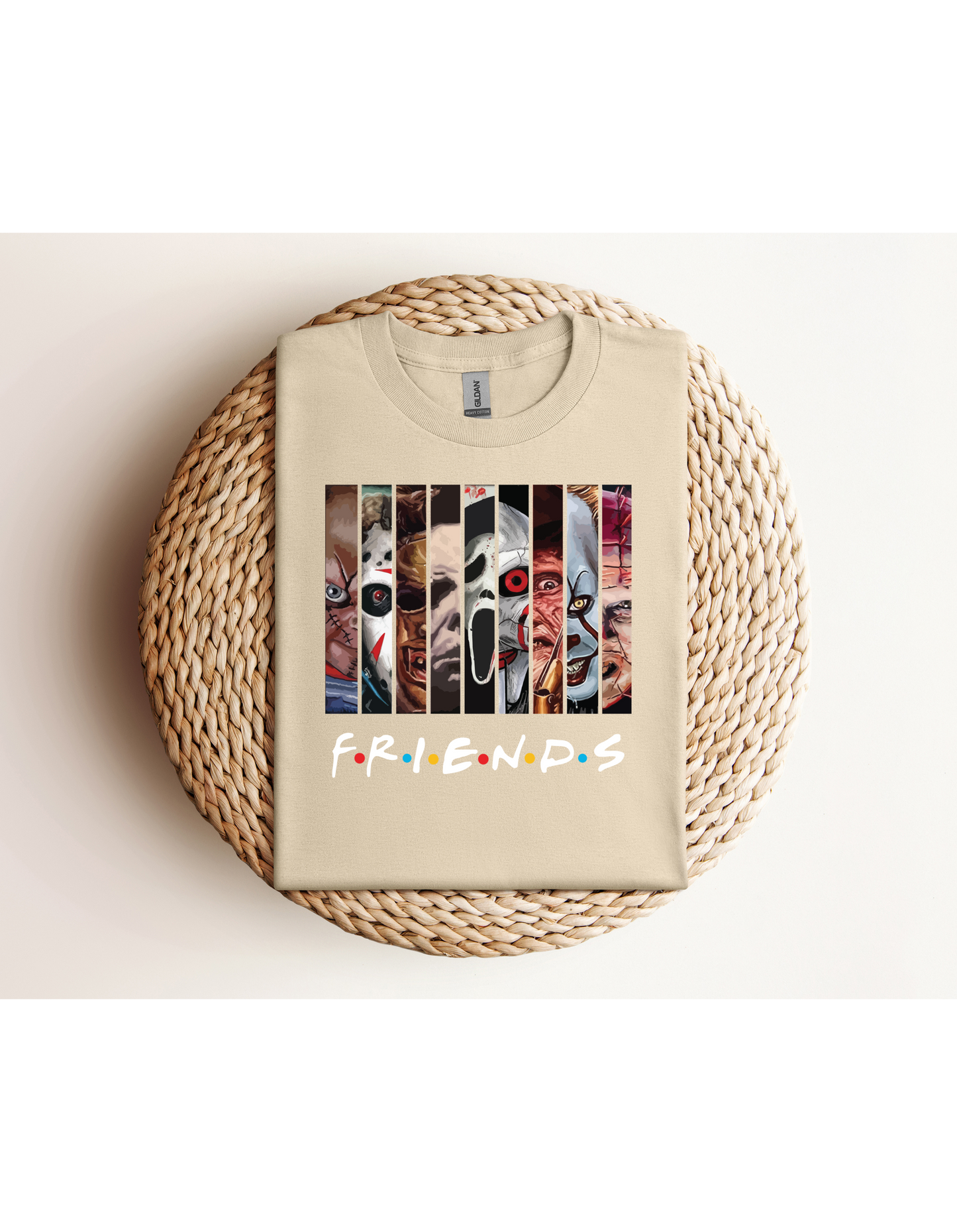 Friends Halloween Horror killers Unisex Shirt