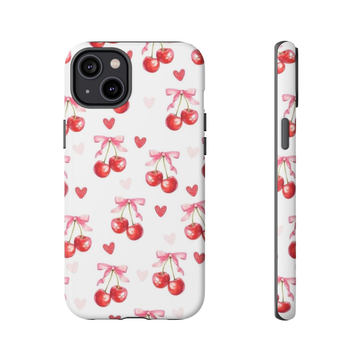 Cherry Coquette Cute Durable Tough Phone Case