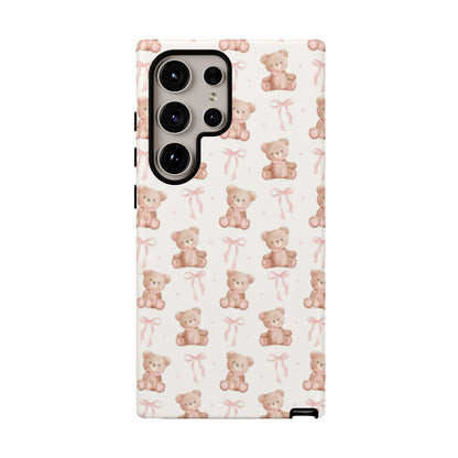 Coquette Teddy Bear Phone Case