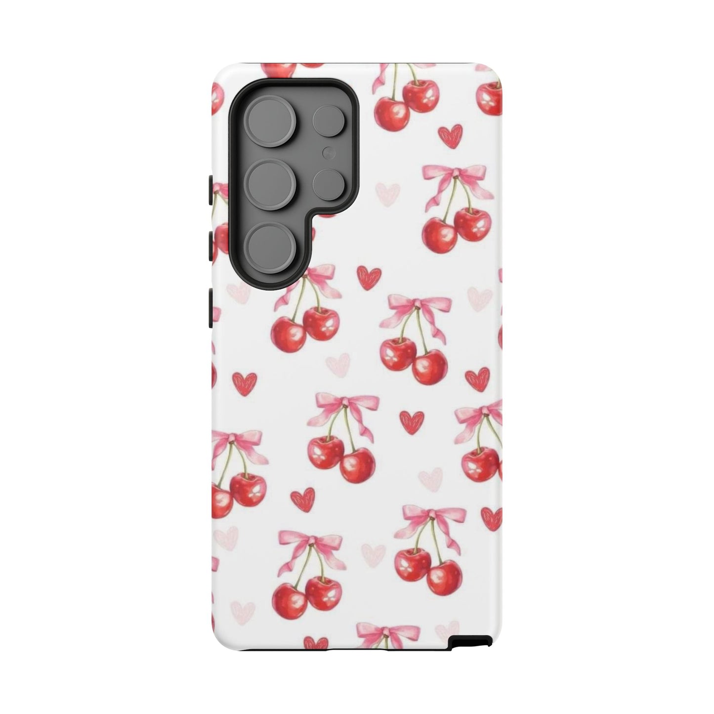 Cherry Coquette Cute Durable Tough Phone Case