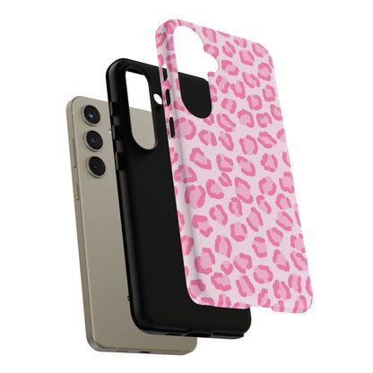 Pink Cheetah Print Phone Case for iPhone and Samsung