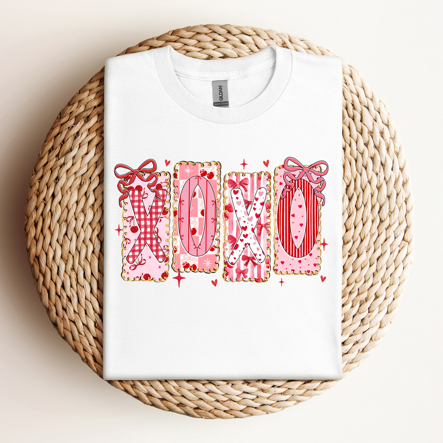 XOXO Valentine’s Coquette Shirt