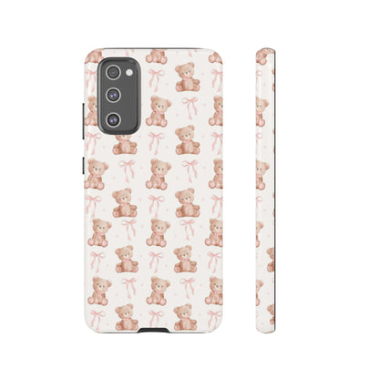 Coquette Teddy Bear Phone Case