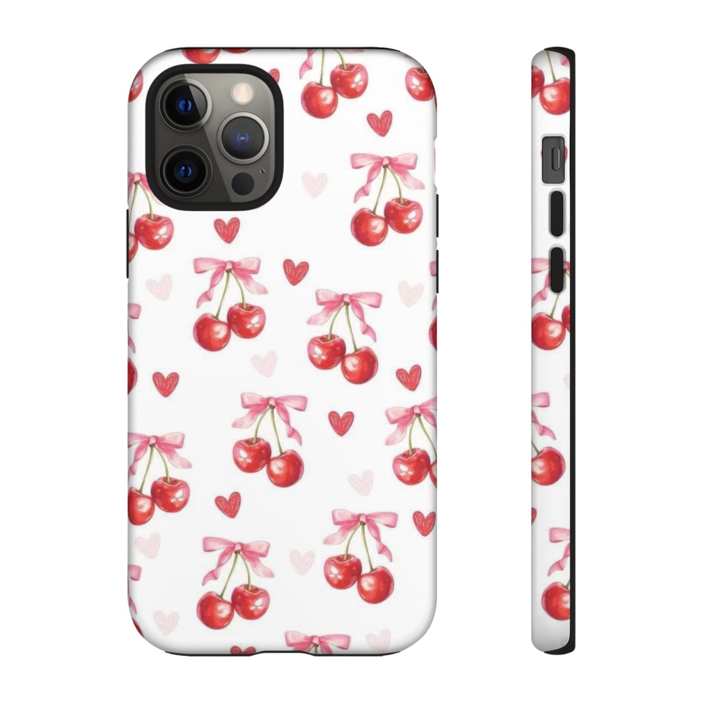 Cherry Coquette Cute Durable Tough Phone Case