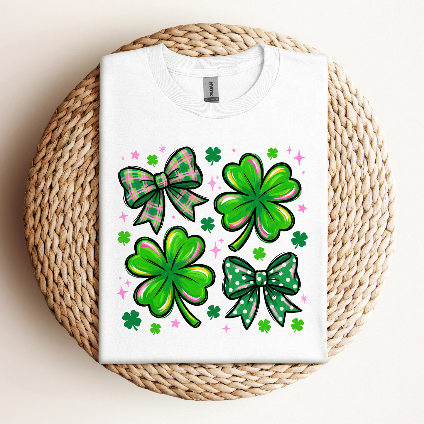 St. Patties Coquette Clover Shirt