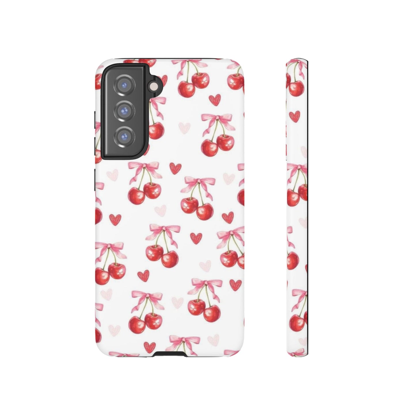Cherry Coquette Cute Durable Tough Phone Case