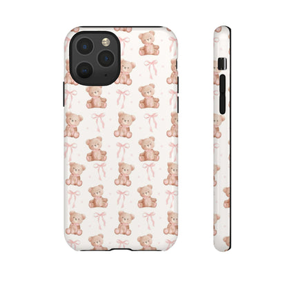 Coquette Teddy Bear Phone Case