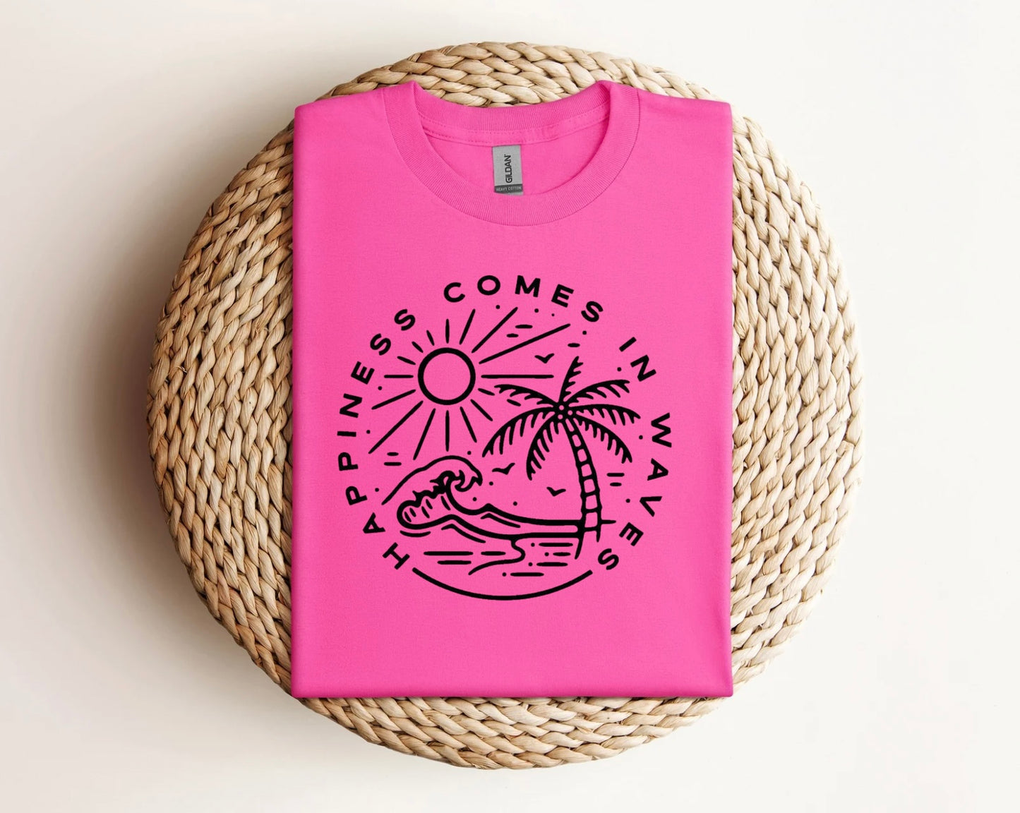 Happiness comes in waves shirt