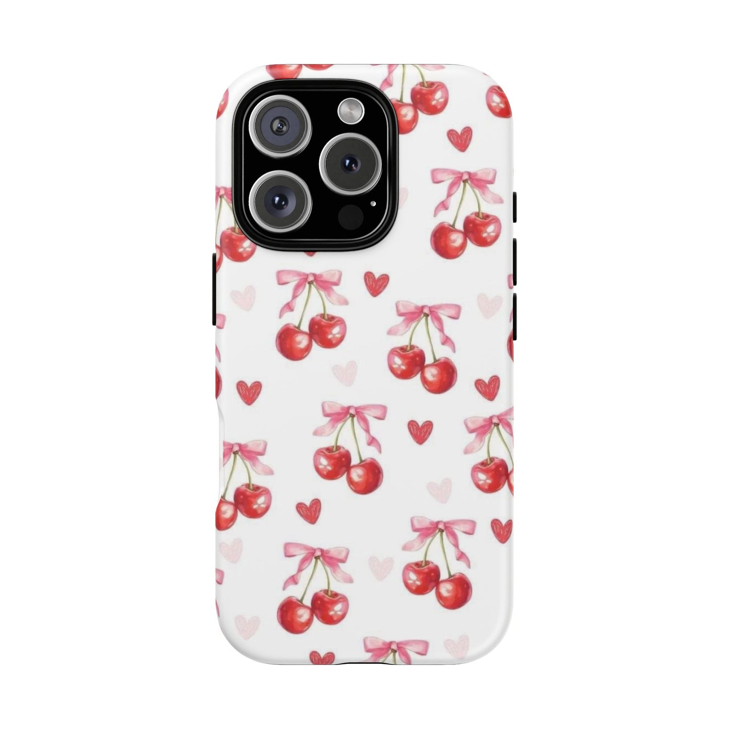 Cherry Coquette Cute Durable Tough Phone Case