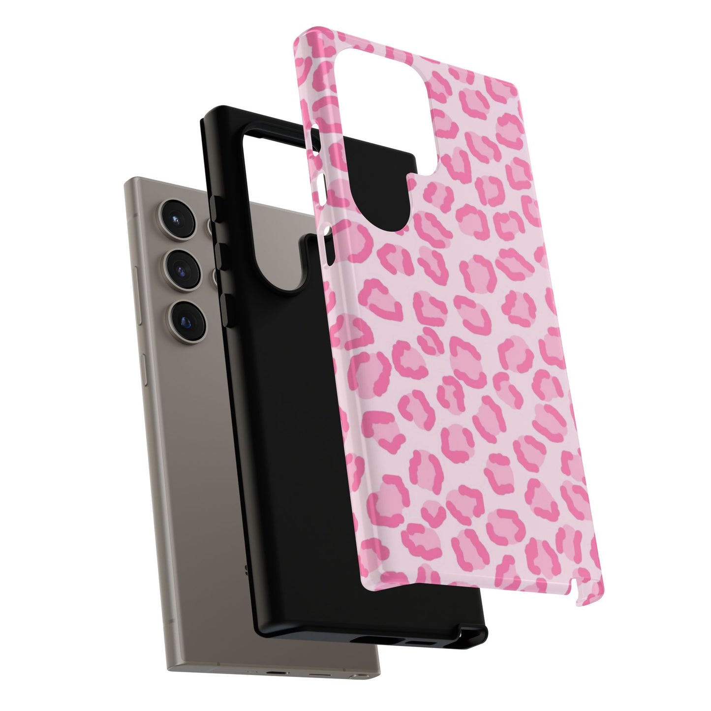 Pink Cheetah Print Phone Case for iPhone and Samsung