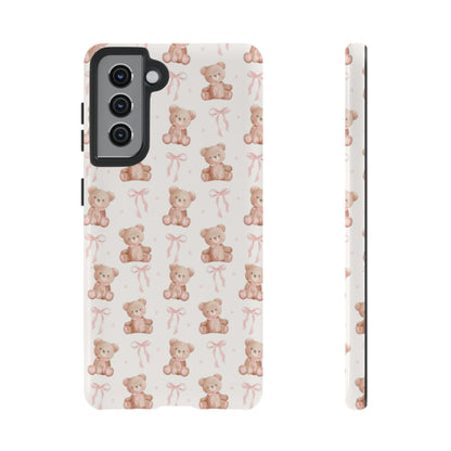Coquette Teddy Bear Phone Case