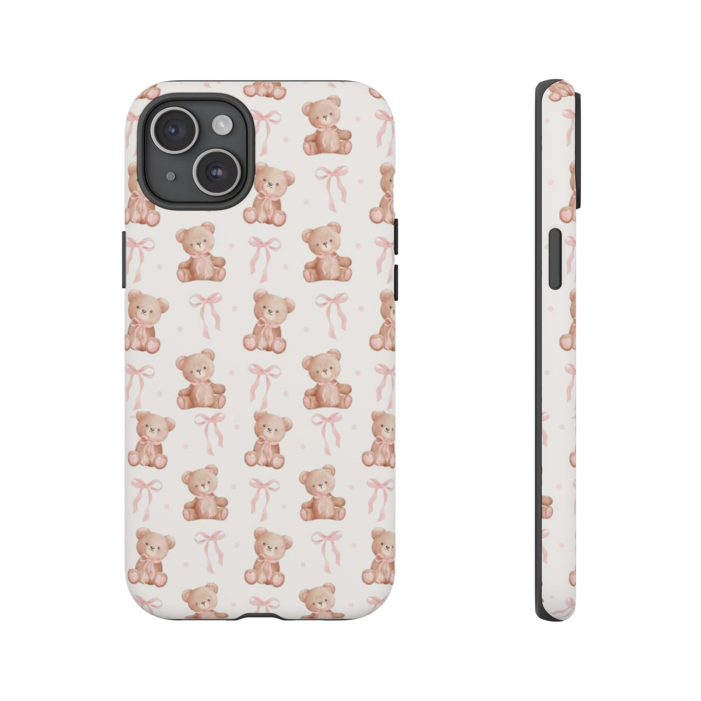 Coquette Teddy Bear Phone Case