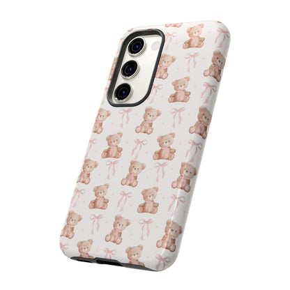 Coquette Teddy Bear Phone Case