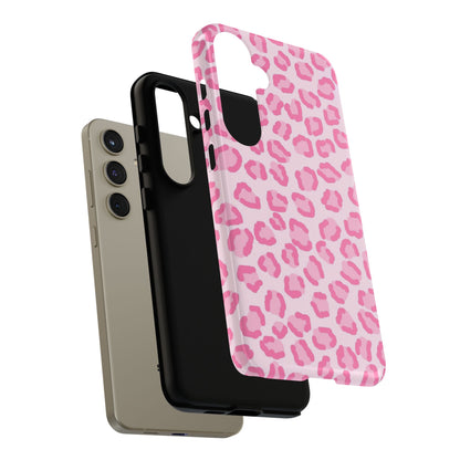 Pink Cheetah Print Phone Case for iPhone and Samsung