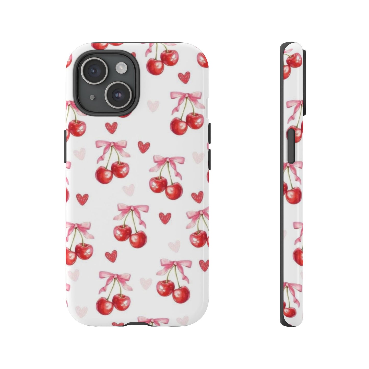 Cherry Coquette Cute Durable Tough Phone Case