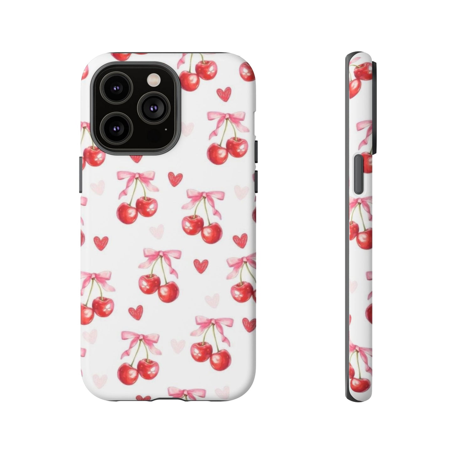 Cherry Coquette Cute Durable Tough Phone Case