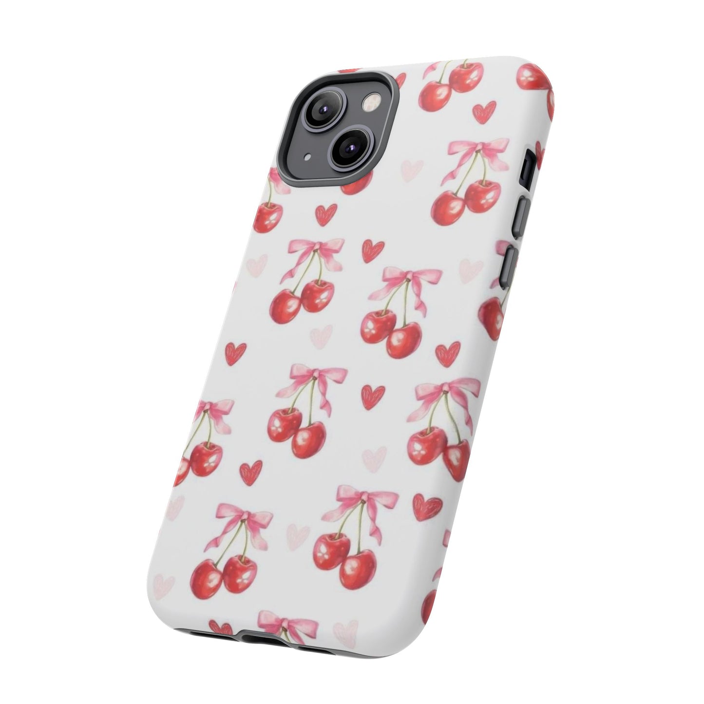 Cherry Coquette Cute Durable Tough Phone Case