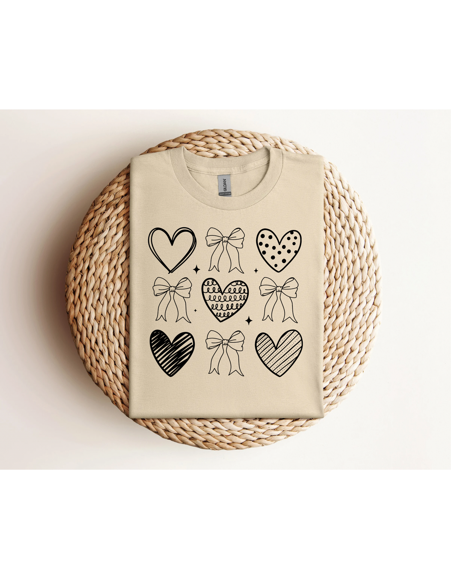 Black Valentines Coquette shirt