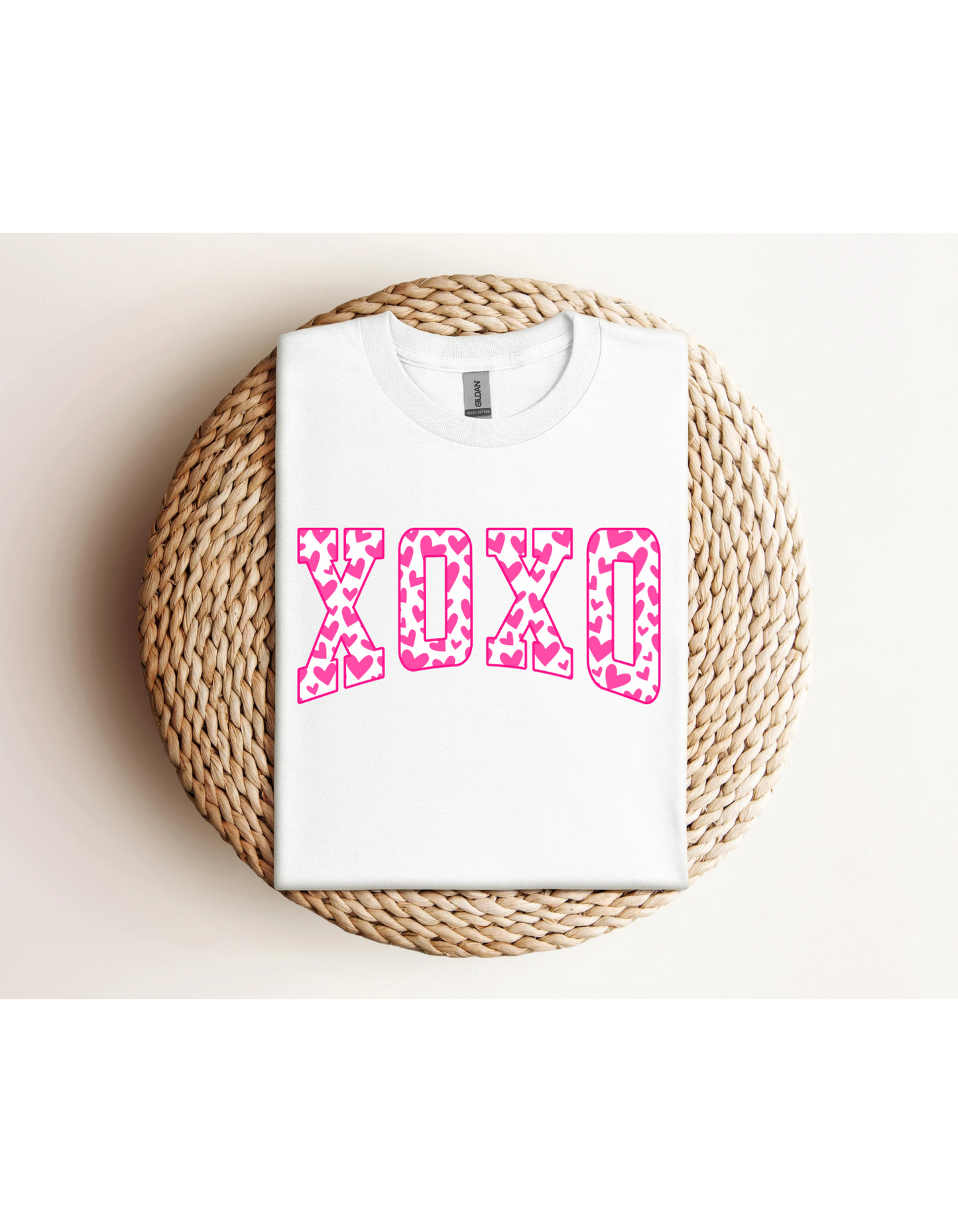 XOXO Pink Hearts Shirt