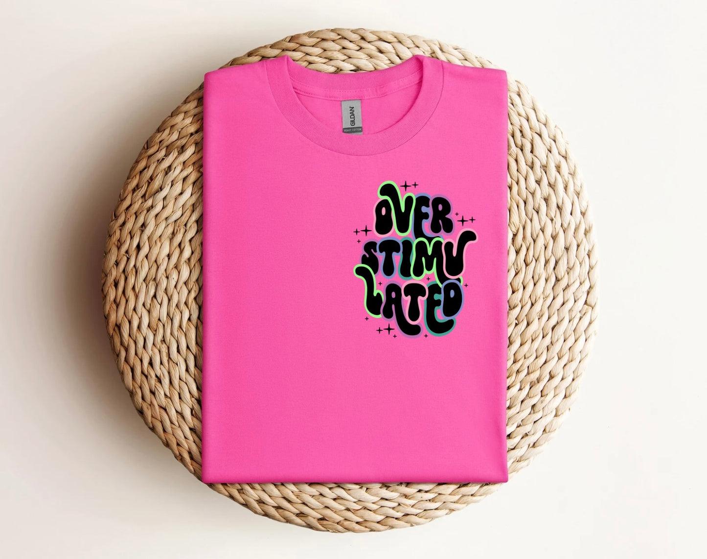 Overstimulated Neon Shirt