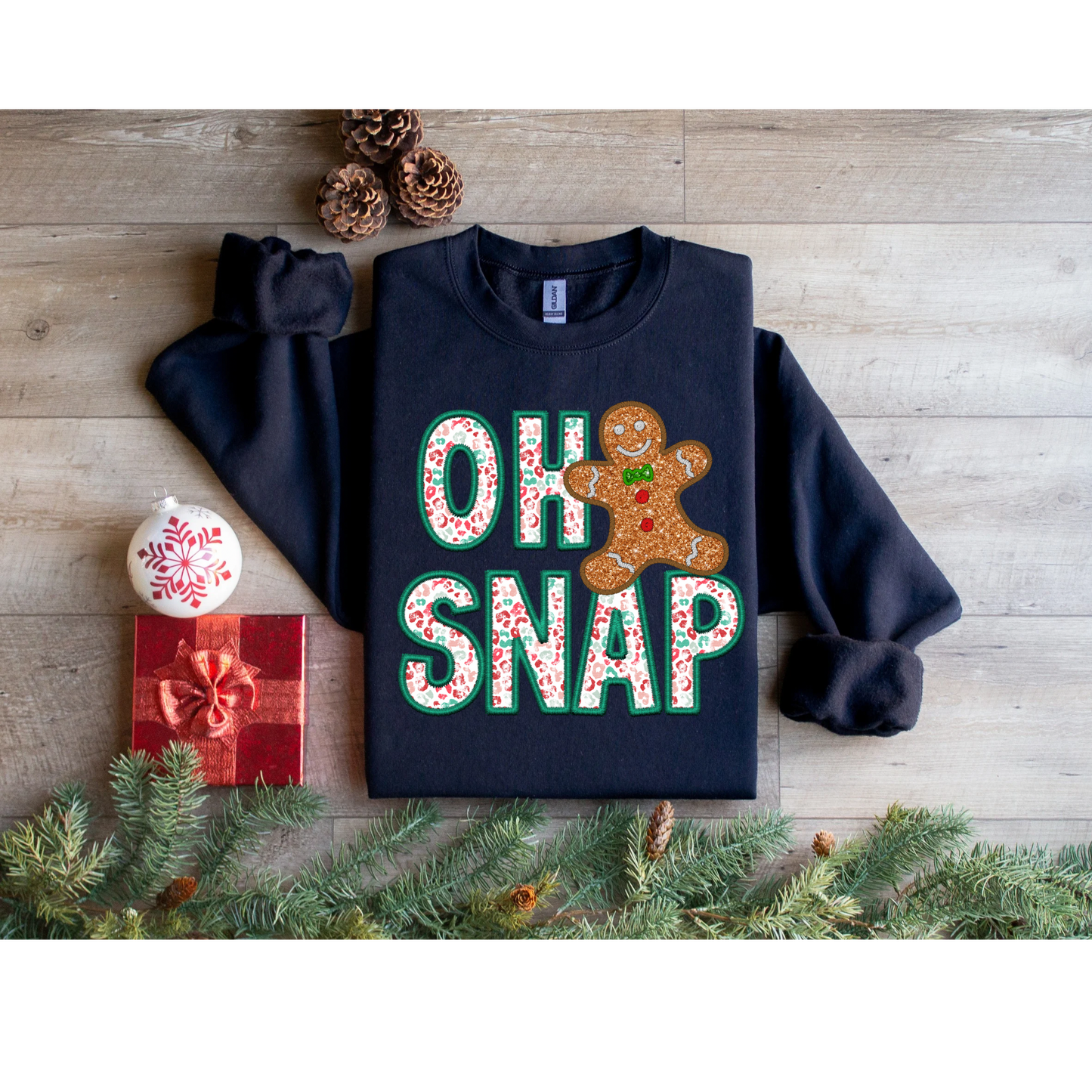 Oh Snap Gingerbread Sweatshirt