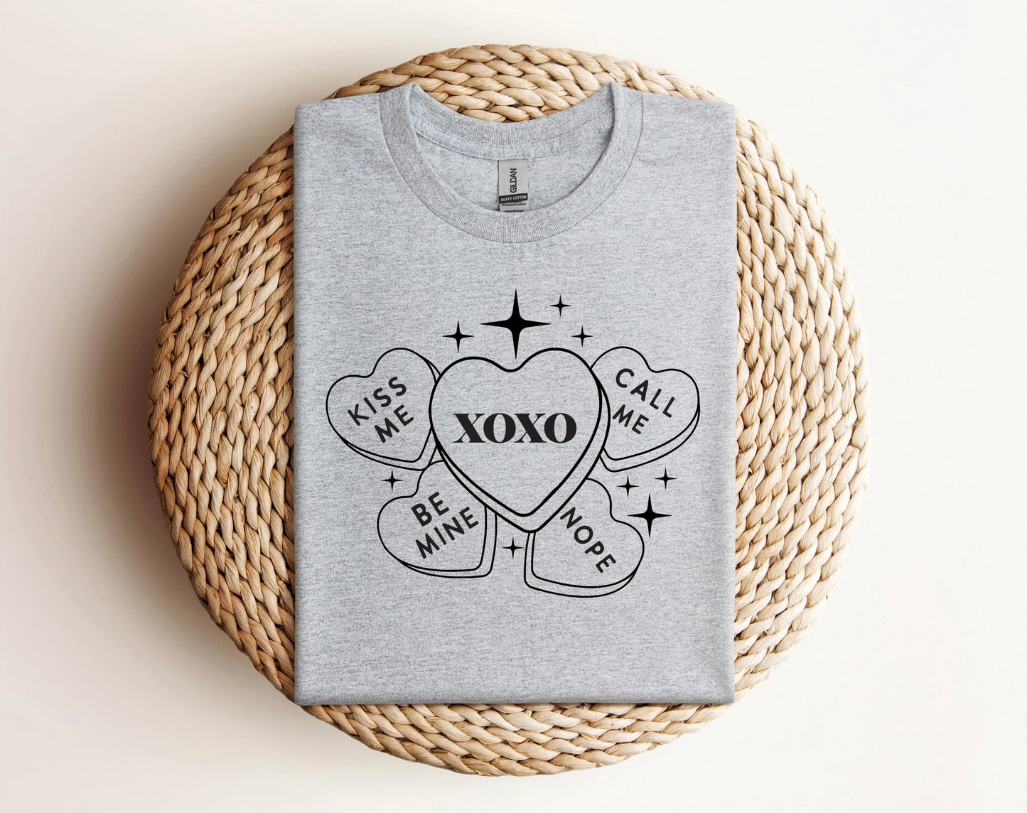 Black Candy Heart Shirt