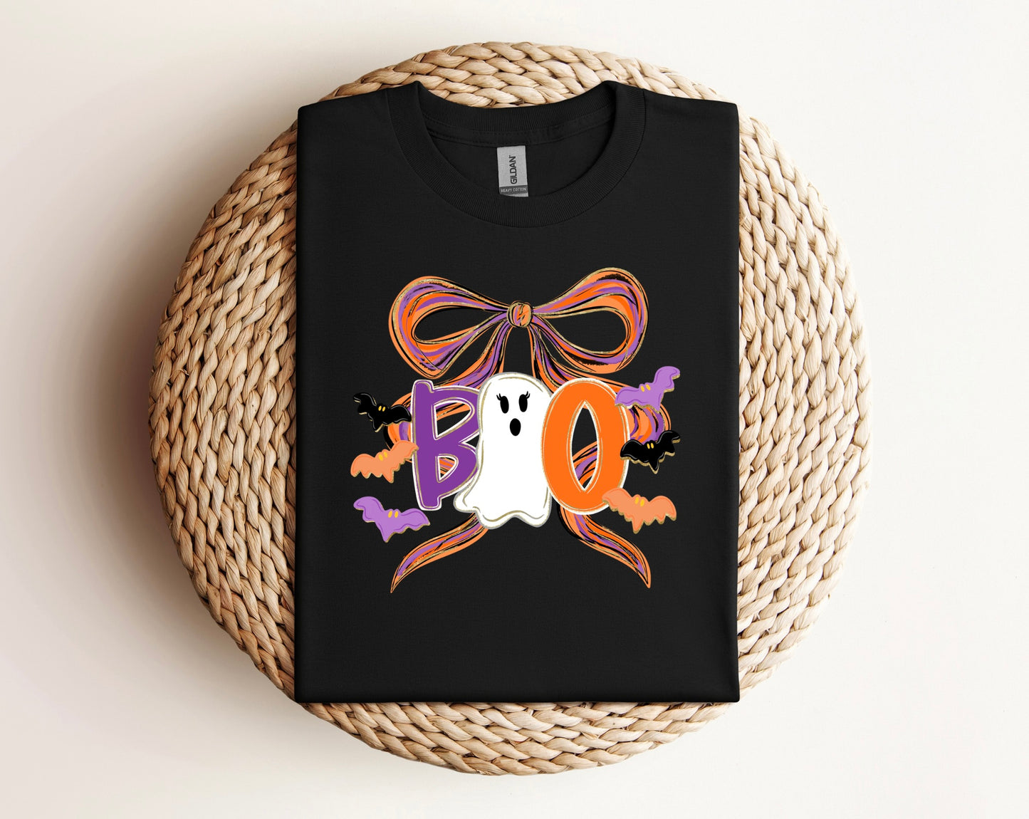 Halloween Boo Coquette Ghost Shirt