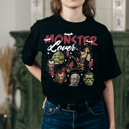 Retro Halloween Monster Lover Shirt